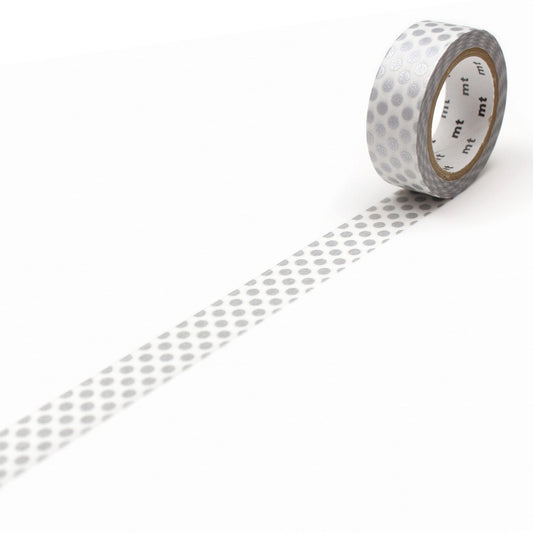 MT Deco Washi Tape Punkt Silber
