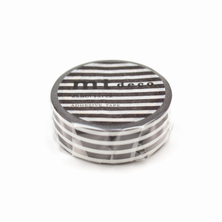 MT Deco Washi Tape Bordüre Schwarz