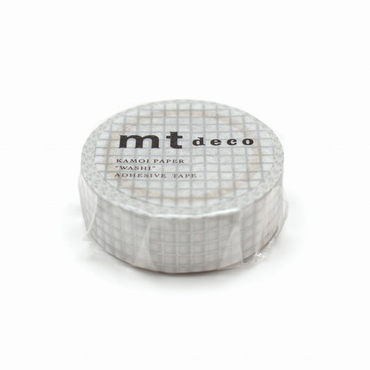 MT Deko Washi Tape Hougan Silber 2