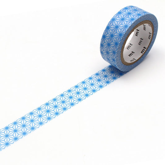 MT Deko Washi Tape Asanoha Tsuyukusa