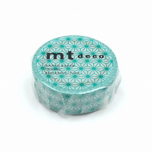 MT Deko Washi Tape Asanoha Hisui