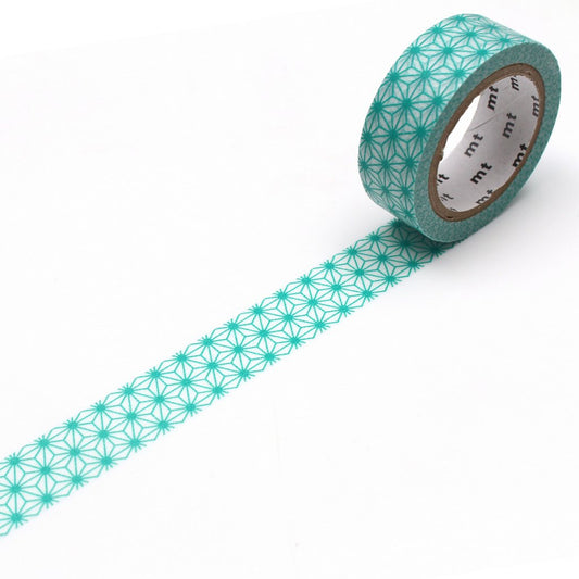 MT Deko Washi Tape Asanoha Hisui