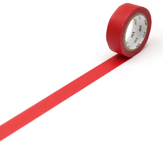 MT Basic Washi Tape Rot 7m