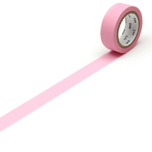 MT Basic Washi Tape Rose Pink 7m