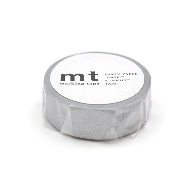 MT Basic Washi Tape Silver 7m