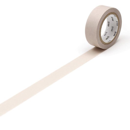 MT Basic Washi Tape Pastel Cocoa 7m