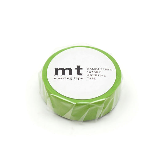 MT Basic Washi Tape Matte Yellowgreen