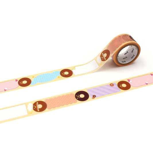 MT x Dagashi Washi Tape - Young-kun Memo