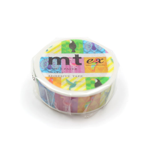 MT EX Washi Tape Bunter Vogel