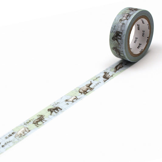 MT EX Washi Tape Welttiere