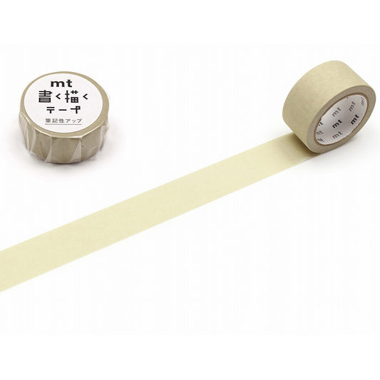 MT Kaku Kaku "Write And Draw" Washi Tape - Dull Yellow