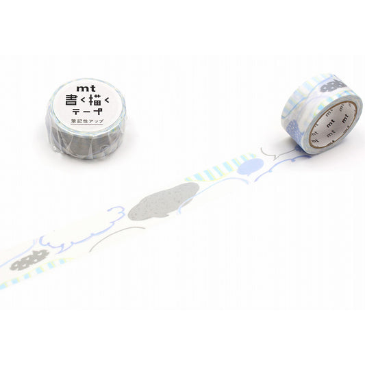 MT Kaku Kaku "Write And Draw" Washi Tape - Speech Balloon