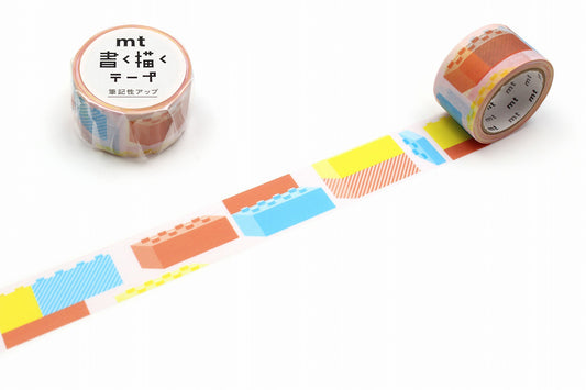 MT Kaku Kaku "Write And Draw" Washi Tape Blocks