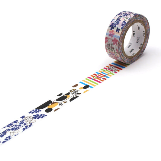 MT x Lisa Larson Washi Tape Mikey-Muster