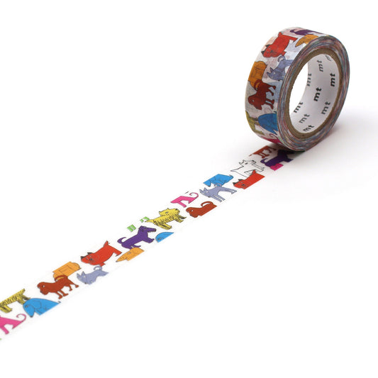 MT x Lisa Larson Washi Tape Bunter Hund