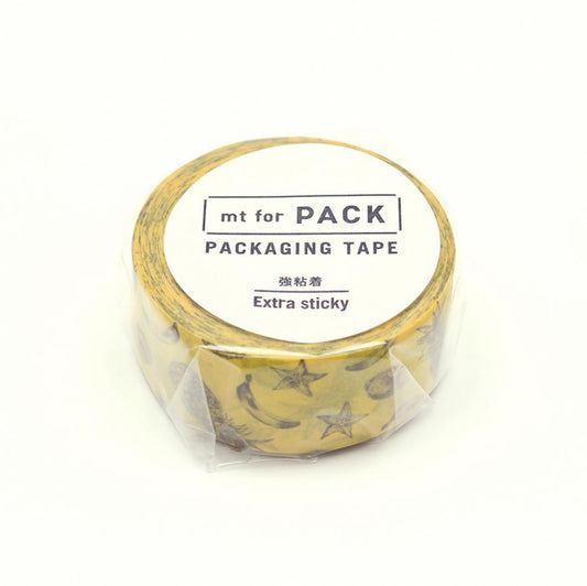 MT For Pack Permanent Tape Yellow Fruits