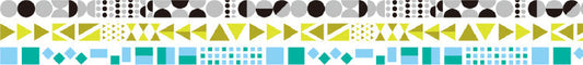 MT Slim Deco Washi Tape - Geometric