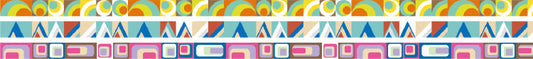 MT Slim Deco Washi Tape - Retro