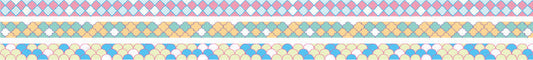 MT Slim Deco Washi Tape - Tile