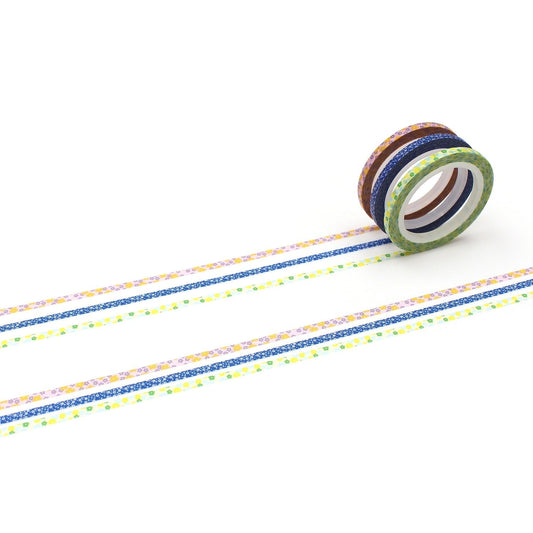 MT Slim Washi Tape - Flower