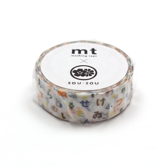 MT x SOU・SOU Washi Tape Iro Ha Nihoedo