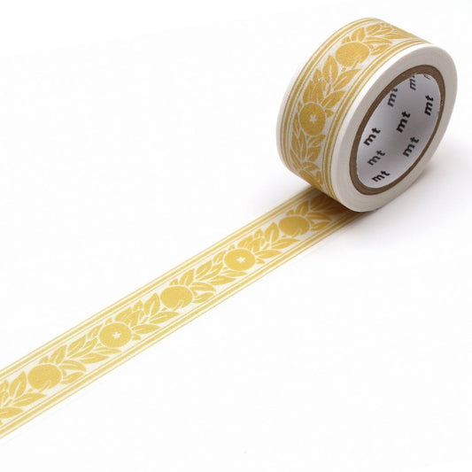 MT x William Morris Washi Tape Orange Border