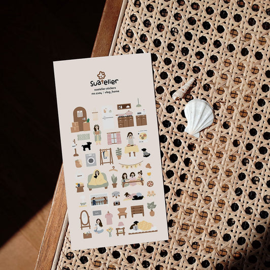 Suatelier Vlog_Home Sticker