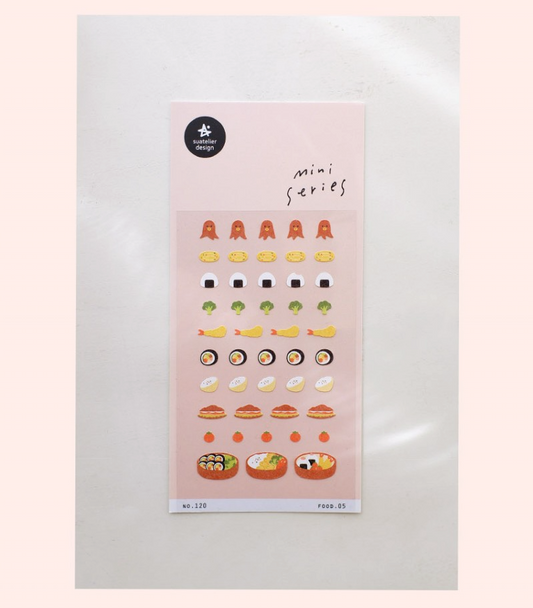 Suatelier Sticker Mini Series Food.05 - Bento