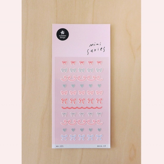 Suatelier Mini Series Sticker - Deco.13 Ribbon
