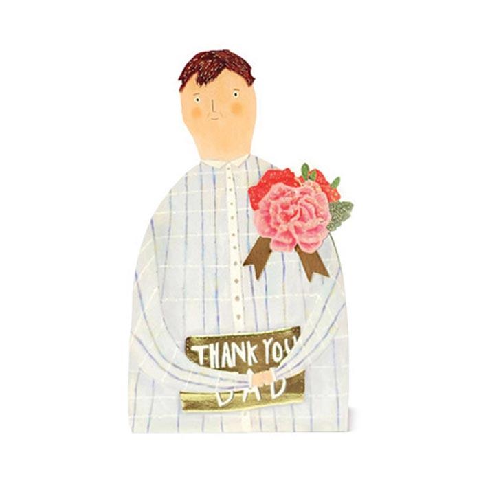 D'Won Card Thank You Dad