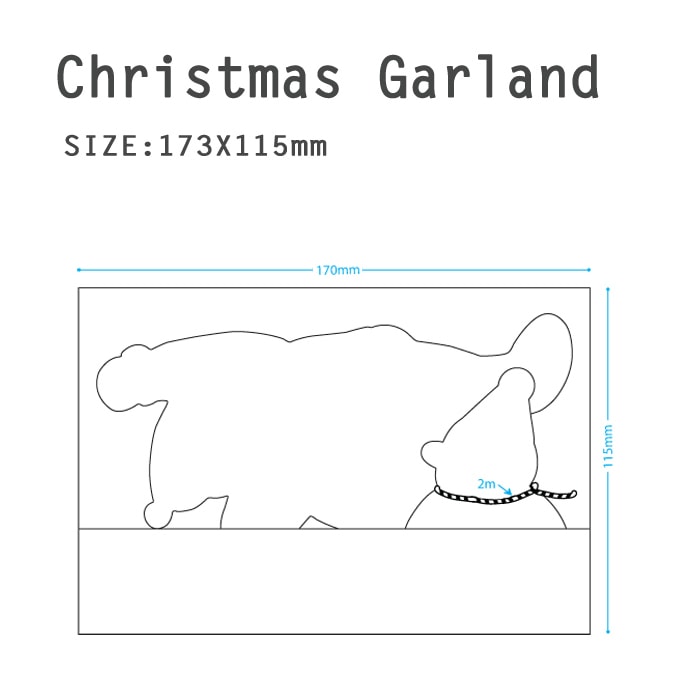 D'Won Bunting Santas