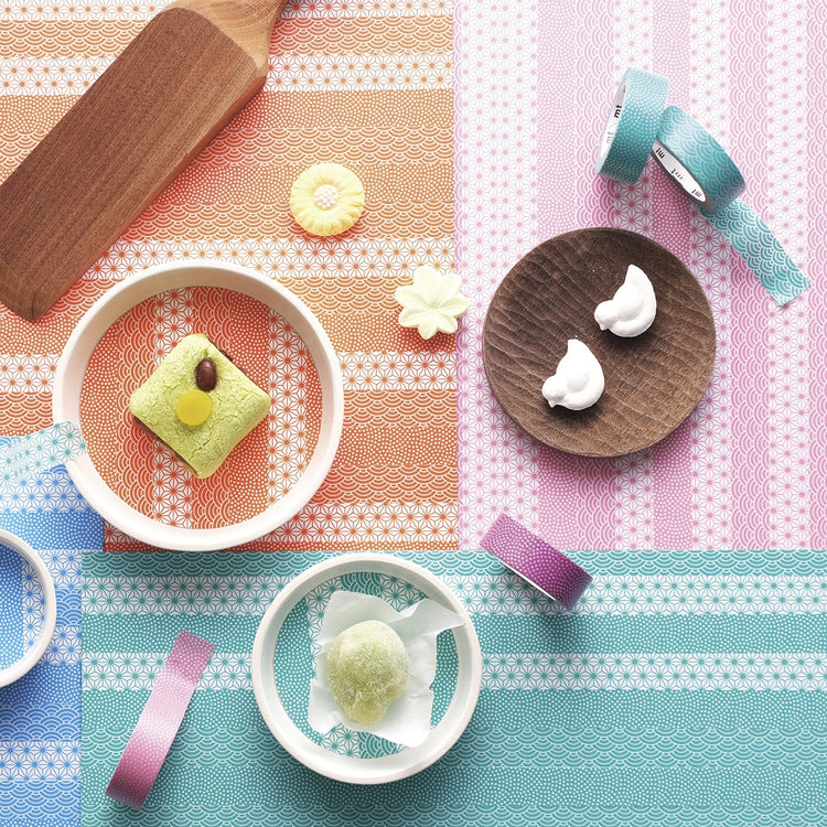 MT Deco Washi Tape Asanoha Tsuyukusa