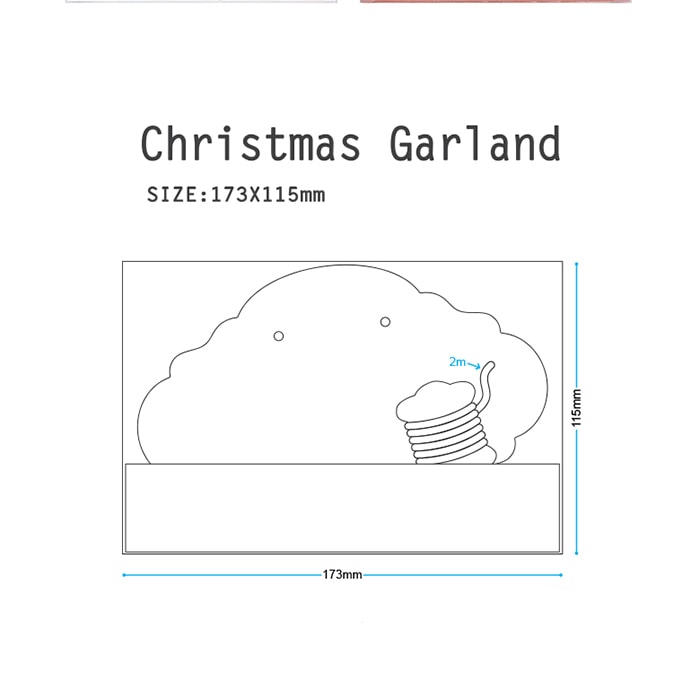 D'Won Bunting Merry Christmas With Reindeers