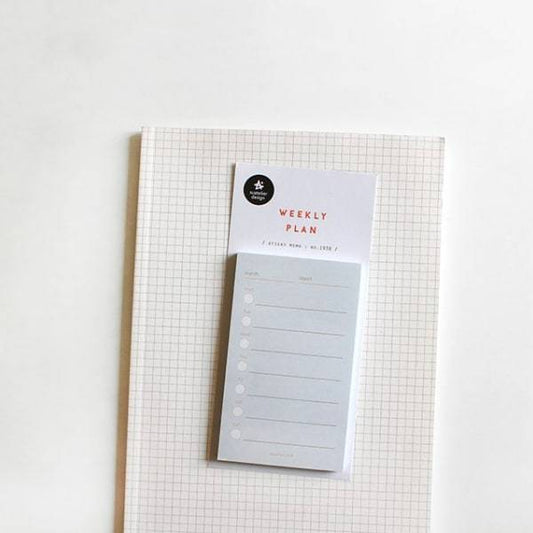 Suatelier Sticky Memo Wochenplan
