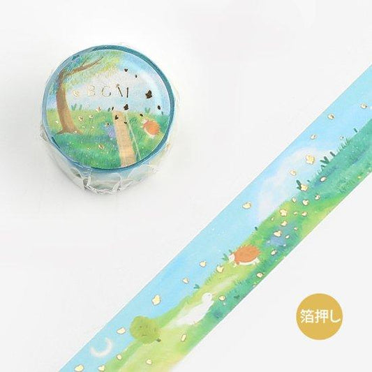 BGM Little World Rural Walkway Washi Tape