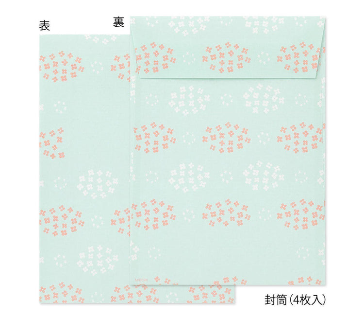 Midori Letter Set With Rabbit Stickers
