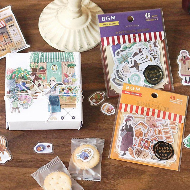 BGM Little Shop Antique Linen Seal