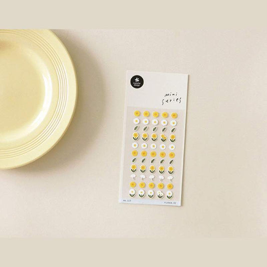 Suatelier Sticker Flower .02 (Yellow)