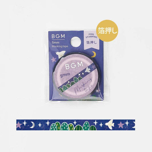 BGM Birds and Starry Sky Washi Tape