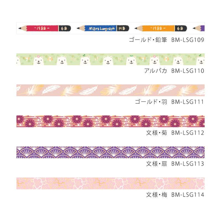 BGM Pattern, Chrysanthemum Washi Tape