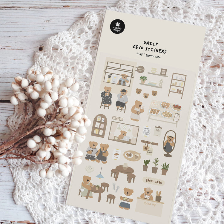 Suatelier Ggumi Cafe Sticker