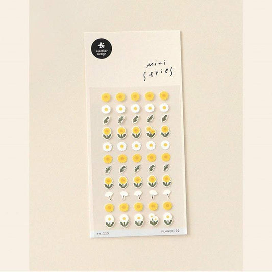 Suatelier Sticker Flower .02 (Yellow)