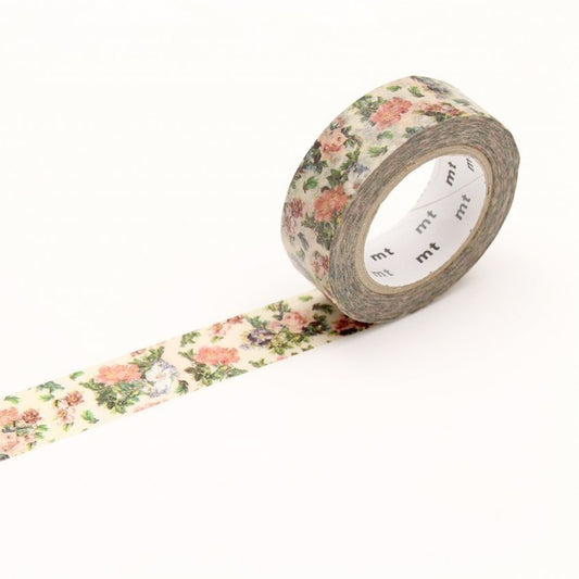 MT EX Washi Tape Mini Flower Botanical Art (7m)