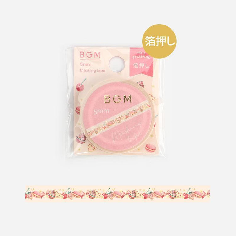 BGM Sweet Macaron Masking Tape