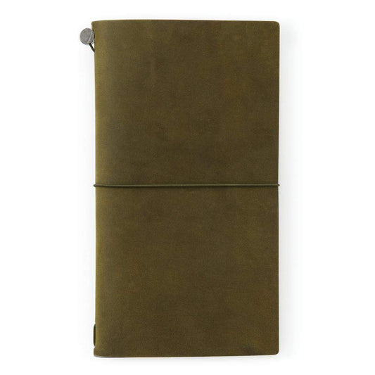 Traveler's Notebook Starter Kit Regular Size - Olive