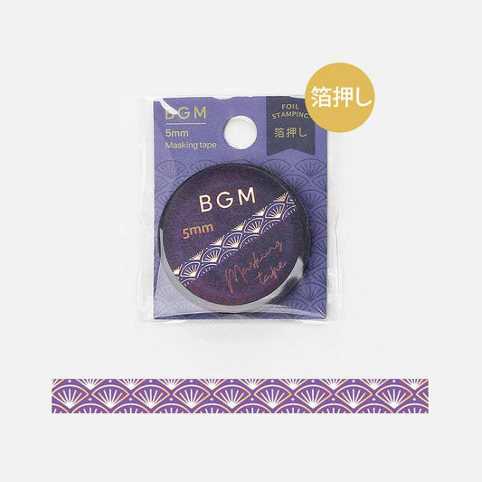 BGM Pattern / Fan Washi Tape