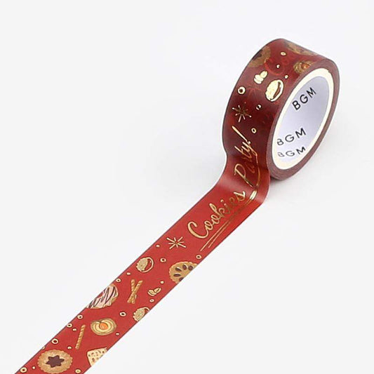 BGM Christmas Cookies Masking Tape