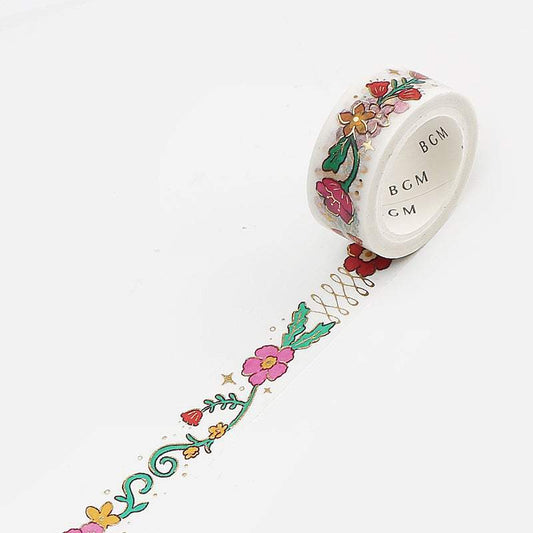 BGM Retro Arabesque Washi Tape