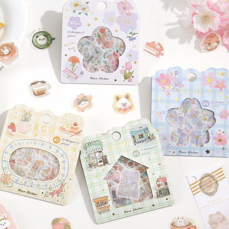 BGM Sakura / Cool Cherry Blossoms Flakes Siegel