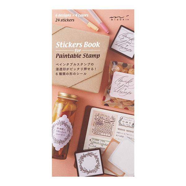 Midori Paintable Stamp Pre-Inked Shopping List | Stationery | Stilo&Stile